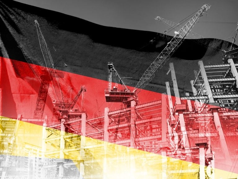 German Industrial Output Rises, But Exports Decline